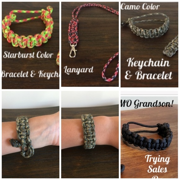3/$25 Paracord Lanyard made by my Grandson - Picture 3 of 6